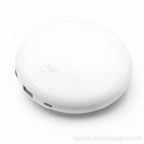 Colorful mini portable power bank with no screw